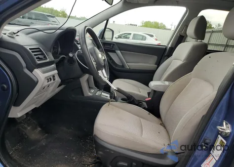 2017 Subaru Forester 2.5I Premium из США, поврежденный, VIN JF2SJADC1HH554503